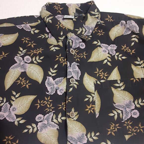 OP Sport Men's Hawaiian Button Up Shirt Size XL - Picture 1 of 7